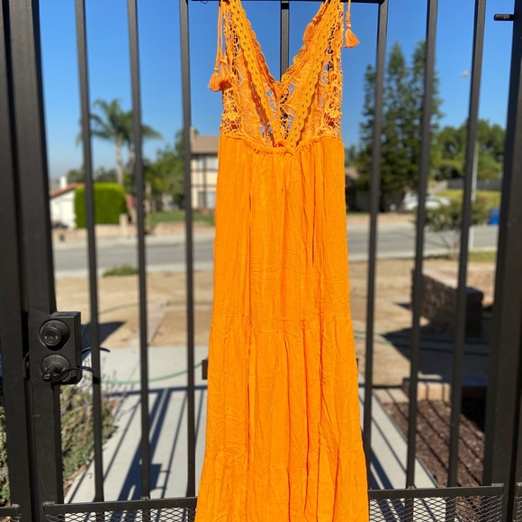 NWOT FREE PEOPLE Sunshine Coast jumpsuit - Picture 3 of 3